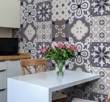 Madia tile vinyl transfer - TenStickers