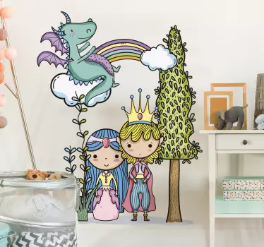 Magică moneda de perete autocolant - TenStickers