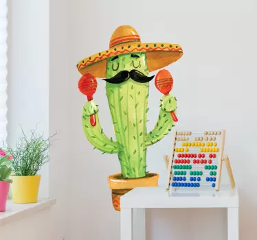 Mexico cactus decor perete plantă - TenStickers