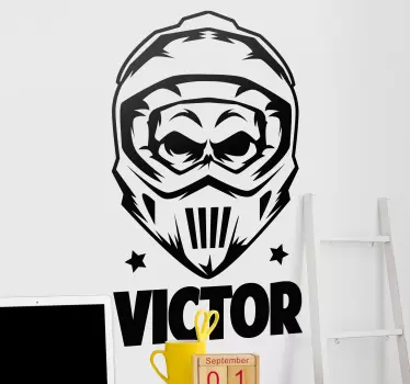 Motocross cu denumirea de motocross - TenStickers