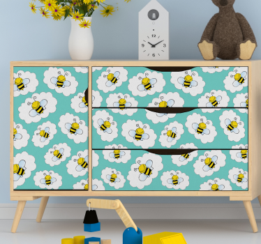 Nori pentru copii și mobilier albine - TenStickers