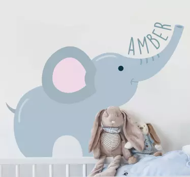Numit elefant autocolant de animale sălbatice - TenStickers