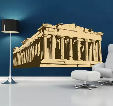 Parthenon templu decal decorativ - TenStickers