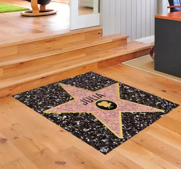 Personalizat autocolant de hol de podea de la hollywood - TenStickers
