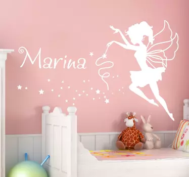 Personalizate numele sticker perete stick - TenStickers