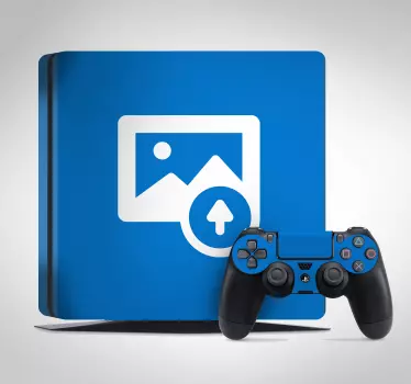 Autocolant PlayStation 4 personalizabil - TenStickers