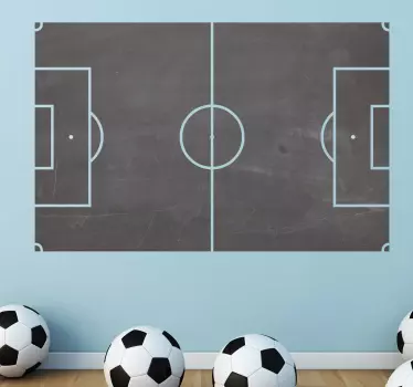 Pictograma tabloul de bord pentru fotbal - TenStickers