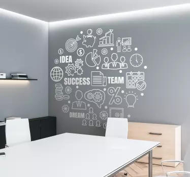 Autocolante post-it ideea de afaceri este aceea de a construi o a - TenStickers
