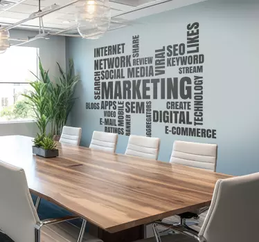 Autocolante post-it marketingul digital este o strategie de promo - TenStickers