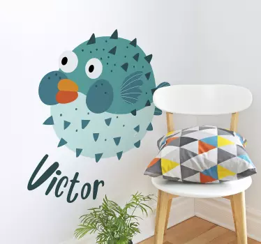 Autocolant de perete puffer - TenStickers