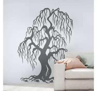Salcie arbore decal - TenStickers