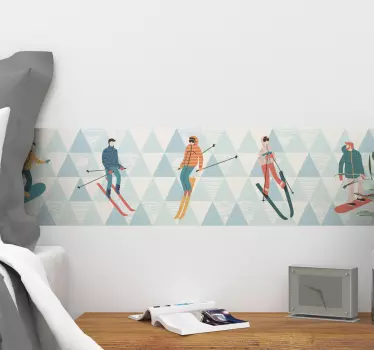 Schiori frontiera decal - TenStickers