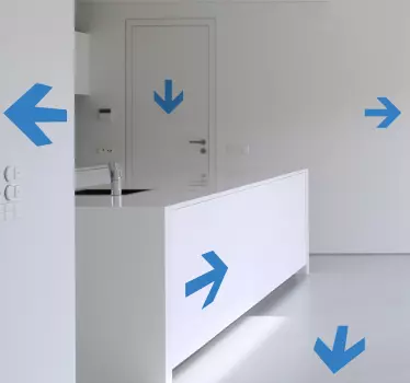 Set de săgeți autocolante decorative - TenStickers