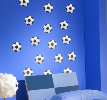 Setul de autocolante pentru mingi de fotbal - TenStickers