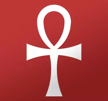 Simbol egiptean cruce ansée camera de zi perete decor - TenStickers