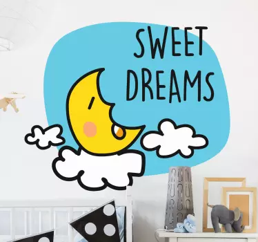 Somn de dormit moon copil - TenStickers