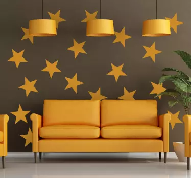 Stele autocolante decorative de perete - TenStickers