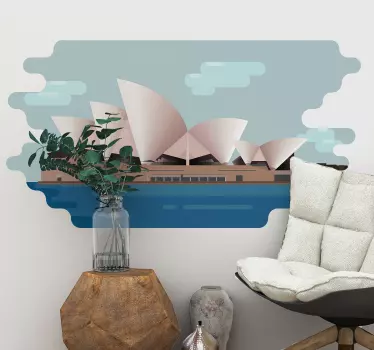 Stickere locuri sala de concerte din sydney - TenStickers