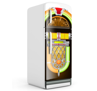 Toner pentru frigider de tip jukebox - TenStickers