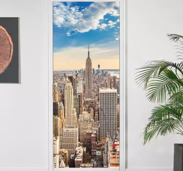 Zgârie-nori new york autocolant - TenStickers