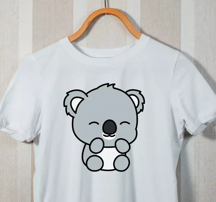 Adorabil urs koala tricou personalizat - TenStickers