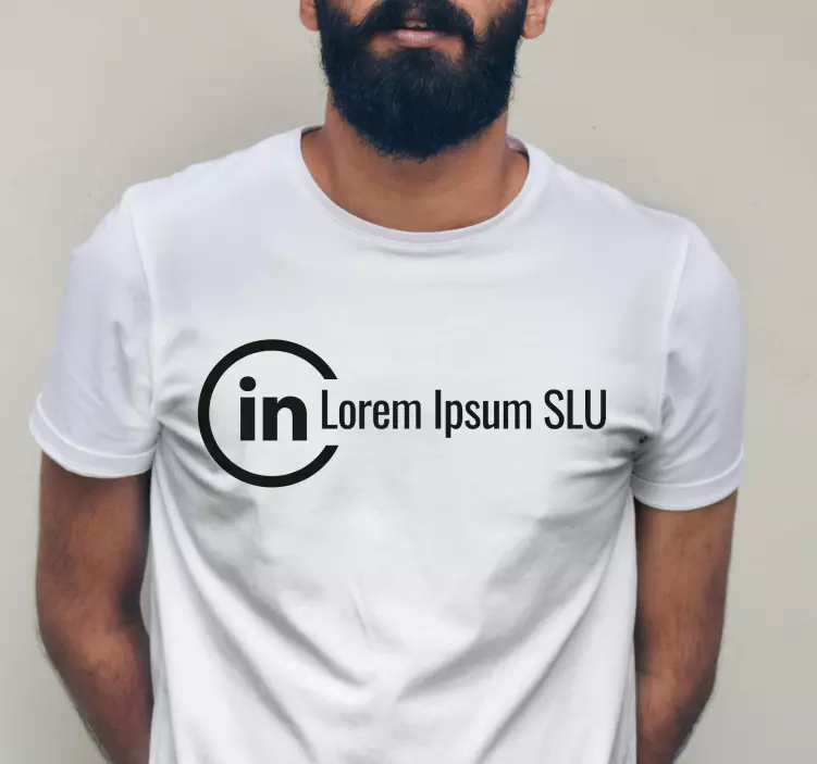 Alt tricou cont personalizat linkedin - TenStickers