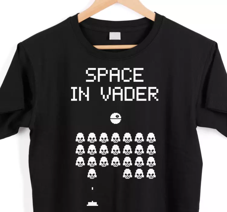 Alt tricou spatiu in vader - TenStickers