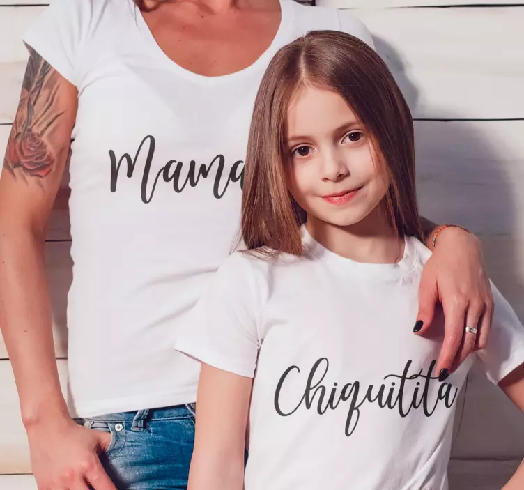 Camasa mamacita si chiquitita mama fiica - TenStickers