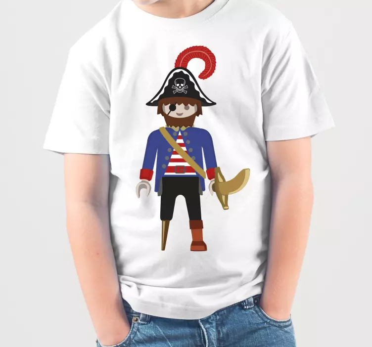 Tricou pentru copii cu desene animate pirat - TenStickers