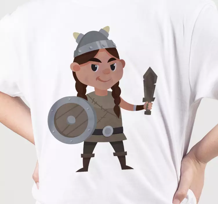Desen viking tricou pentru copii - TenStickers