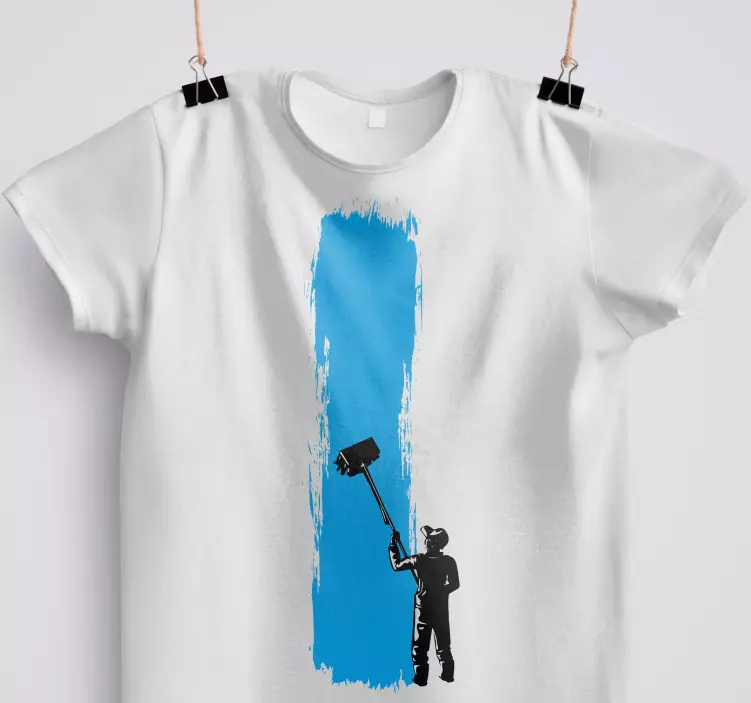 Pictura in proces camasa "stil contemporan". - TenStickers