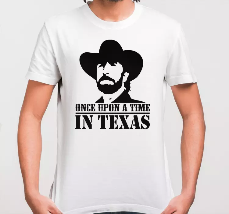 Tricou personalizat chuck norris stamp - TenStickers
