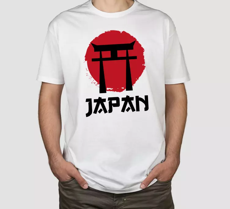 Tricou personalizat desenat japonia - TenStickers