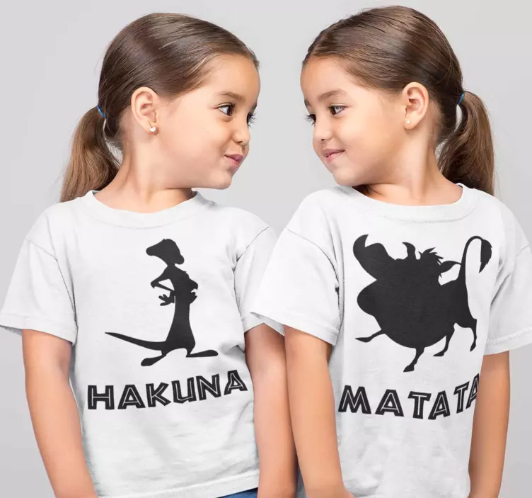 Tricou hakuna matata pentru copii - TenStickers