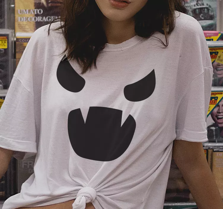 Cămașă de halloween dovleac pentru adulți - TenStickers