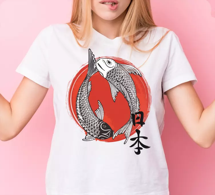 Tricou personalizat japonia și pavilion - TenStickers