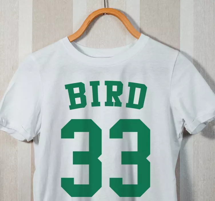 Tricou personalizat larry bird 33 - TenStickers