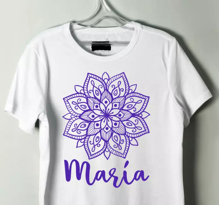 Tricou personalizabil motiv mandala - TenStickers