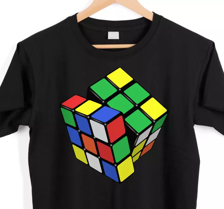 Tricou personalizat rubik cube - TenStickers