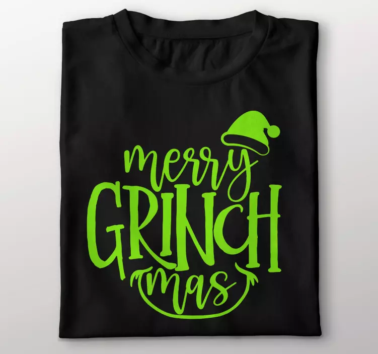 Cămașă cu design original merry grinchmas - TenStickers