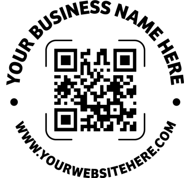 Alt tricou cod qr de afaceri - TenStickers