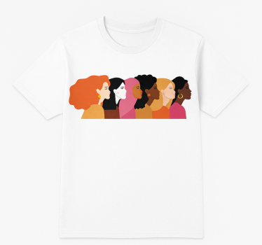 Alt tricou profiluri diverse de femei - TenStickers
