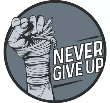 Alt tricou nu renunta niciodata la motivatie - TenStickers