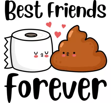 Tricou de design amuzant pentru toaletă - TenStickers