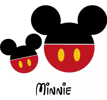 Tricoul mamei și fiicei echipei disney - TenStickers