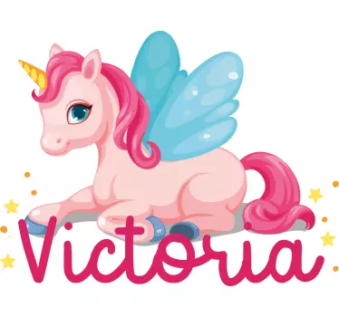 Tricou pentru bebeluși cu personaj unicorn drăguț - TenStickers