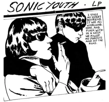 Alt tricou stil vintage sonic youth - TenStickers