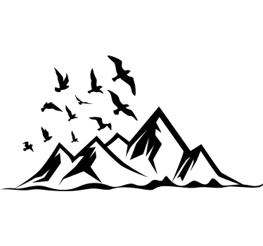 Alt tricou peisaj montan majestuos - TenStickers