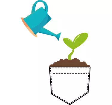 Tricou de buzunar pentru udarea plantelor - TenStickers