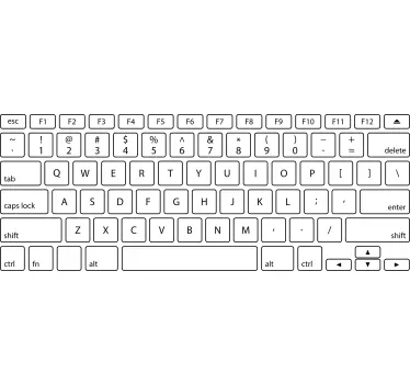 Alt tricou tastele tastaturii calculatoruluiTastele tastaturii ca - TenStickers